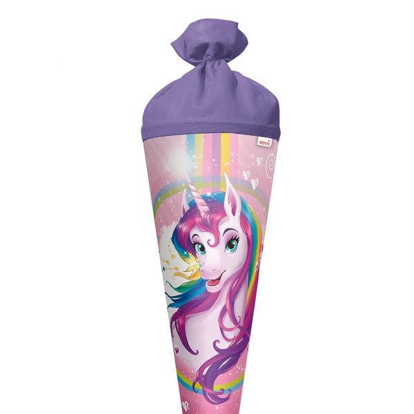 Produktbild: Motiv-Schult&uuml;te 70cm, Einhornportrait