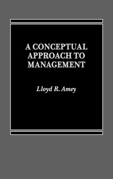 Produktbild: A Conceptual Approach to Management