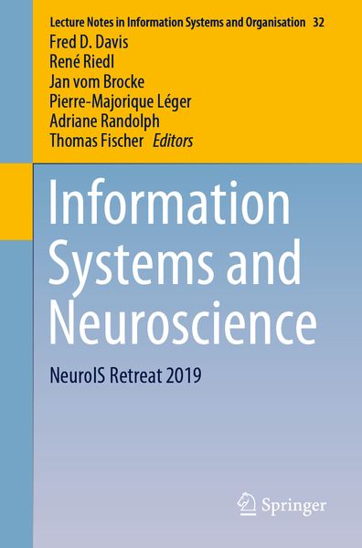 Produktbild: Information Systems and Neuroscience
