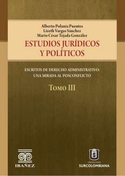 Produktbild: Estudios jur&iacute;dicos y pol&iacute;ticos. Tomo III