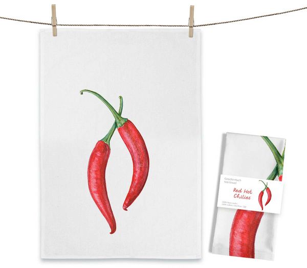 Produktbild: Geschirrtuch Red Hot Chilies