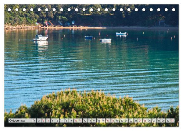 Produktbild: Insel Elba Impressionen (Tischkalender 2026 DIN A5 quer), CALVENDO Monatskalender