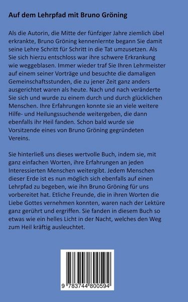 Produktbild: Auf dem Lehrpfad mit Bruno Gr&ouml;ning