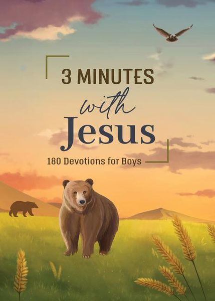 Produktbild: 3 Minutes with Jesus: 180 Devotions for Boys