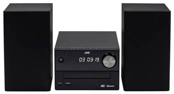 Produktbild: JVC UX-C25DAB Stereoanlage DAB+, Bluetooth&reg;, CD, USB, Schwarz