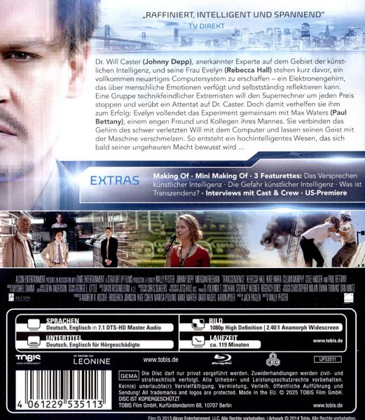 Produktbild: Transcendence