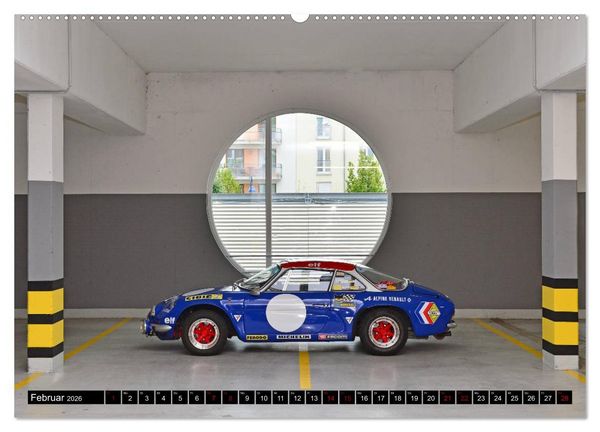 Produktbild: Renault Alpine A110 (hochwertiger Premium Wandkalender 2026 DIN A2 quer), Kunstdruck in Hochglanz
