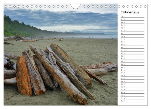 Produktbild: Vancouver Island - Perle im Kanadischen Westen (Wandkalender 2026 DIN A4 quer), CALVENDO Monatskalender