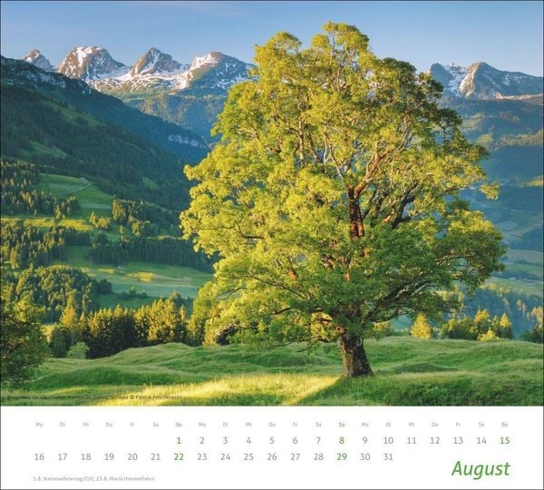Produktbild: times&more Alpen Bildkalender 2027