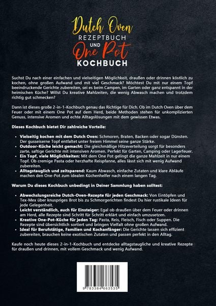 Produktbild: Dutch Oven Rezeptbuch und One Pot Kochbuch
