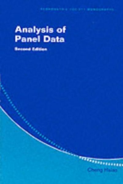 Produktbild: Analysis of Panel Data