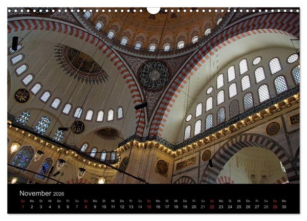 Produktbild: Istanbul Highlights (Wandkalender 2026 DIN A3 quer), CALVENDO Monatskalender