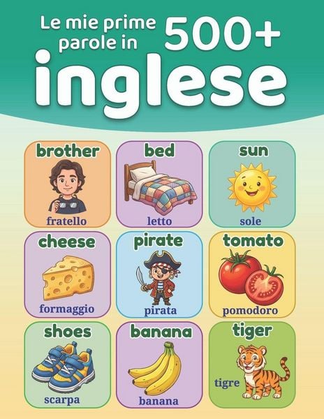 Produktbild: Le mie prime 500+ parole in inglese