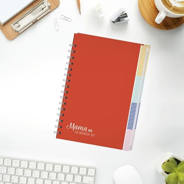 Produktbild: Mama AG Familienplaner Buch A5 2027