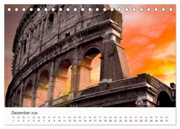 Produktbild: Italien - einzigartige Motive (Tischkalender 2026 DIN A5 quer), CALVENDO Monatskalender