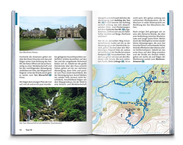 Produktbild: KOMPASS Wanderf&uuml;hrer Irland mit Nordirland, 70 Touren mit Extra-Tourenkarte