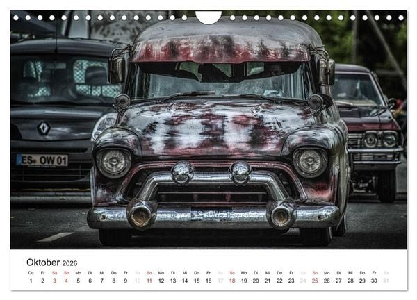 Produktbild: Custom Cars - M&auml;nnertr&auml;ume werden wahr (Wandkalender 2026 DIN A4 quer), CALVENDO Monatskalender