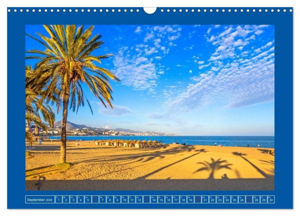 Produktbild: Ein Herz f&uuml;r M&aacute;laga (Wandkalender 2026 DIN A3 quer), CALVENDO Monatskalender