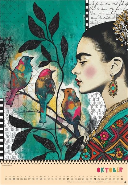 Produktbild: Frida Posterkalender 2027