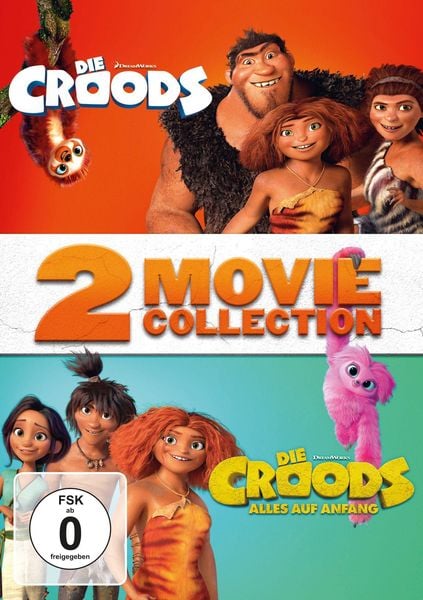 DIE CROODS 2 MOVIE COLLECTION Die Croods & Die Croods – Alles auf Anfang [2 DVDs]