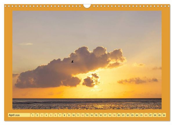 Produktbild: B&uuml;sum an der Nordsee (Wandkalender 2026 DIN A3 quer), CALVENDO Monatskalender