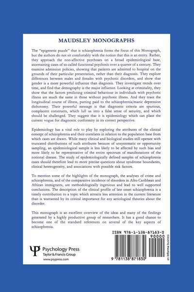 Produktbild: Psychosis In The Inner City