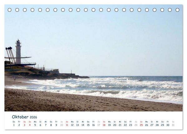 Produktbild: COSTA DEL SOL - Wellenspiel (Tischkalender 2026 DIN A5 quer), CALVENDO Monatskalender