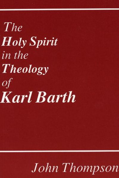 Produktbild: The Holy Spirit in the Theology of Karl Barth