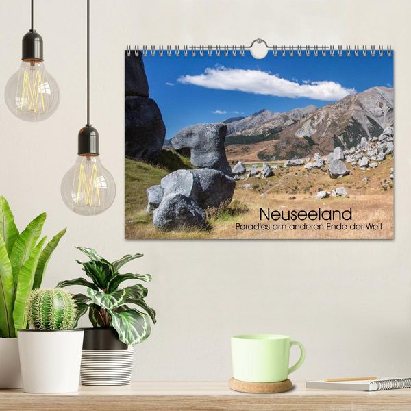 Produktbild: Neuseeland - Paradies am anderen Ende der Welt (Wandkalender 2026 DIN A4 quer), CALVENDO Monatskalender