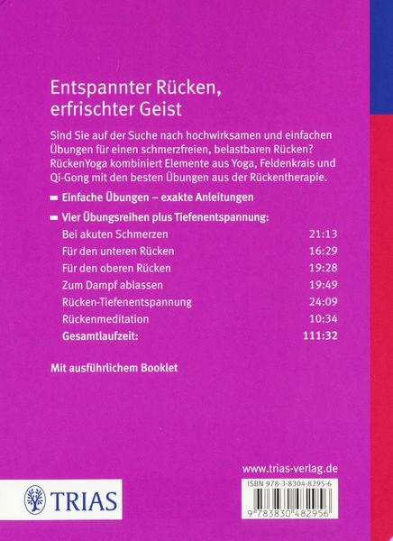 Produktbild: R&uuml;ckenYoga