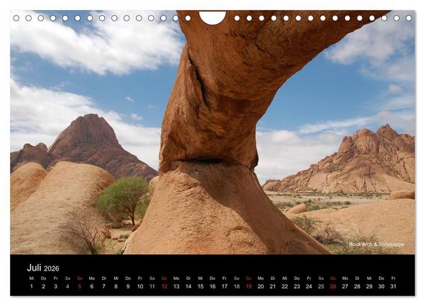 Produktbild: Namibia (Wandkalender 2026 DIN A4 quer), CALVENDO Monatskalender
