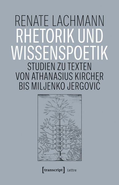 Produktbild: Rhetorik und Wissenspoetik