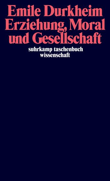 Produktbild: Erziehung, Moral und Gesellschaft