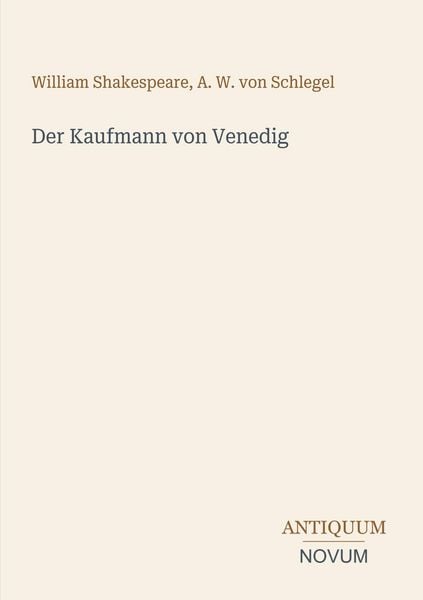 Produktbild: Der Kaufmann von Venedig