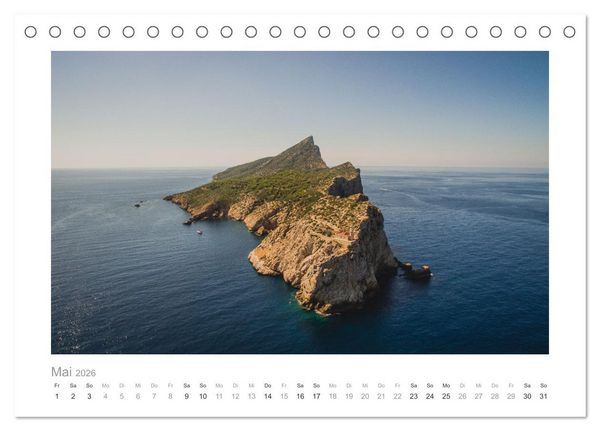Produktbild: Mallorca - Natur pur (Tischkalender 2026 DIN A5 quer), CALVENDO Monatskalender