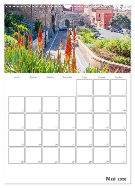 Produktbild: Cagliari - Urlaubsplaner (Wandkalender 2026 DIN A3 hoch), CALVENDO Monatskalender