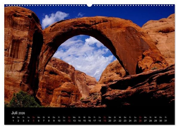 Produktbild: USA-S&uuml;dwesten von seiner sch&ouml;nsten Seite 2026 (Wandkalender 2026 DIN A2 quer), CALVENDO Monatskalender