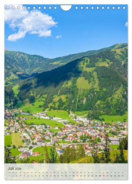 Produktbild: Willkommen in Dorfgastein (Wandkalender 2026 DIN A4 hoch), CALVENDO Monatskalender