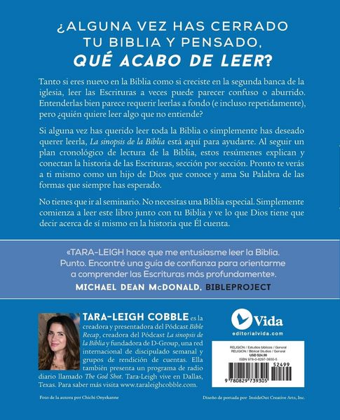 Produktbild: La Sinopsis de la Biblia