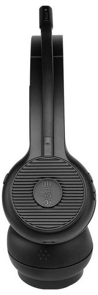 Produktbild: EKSA H16 On Ear Headset Bluetooth&reg; Schwarz Noise Cancelling, Mikrofon-Rauschunterdr&uuml;ckung Headset, Lautst&auml;rkeregelung
