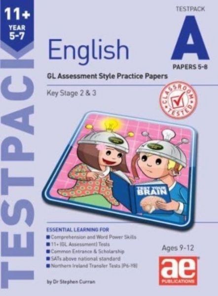 Produktbild: 11+ English Year 5-7 Testpack A Papers 5-8