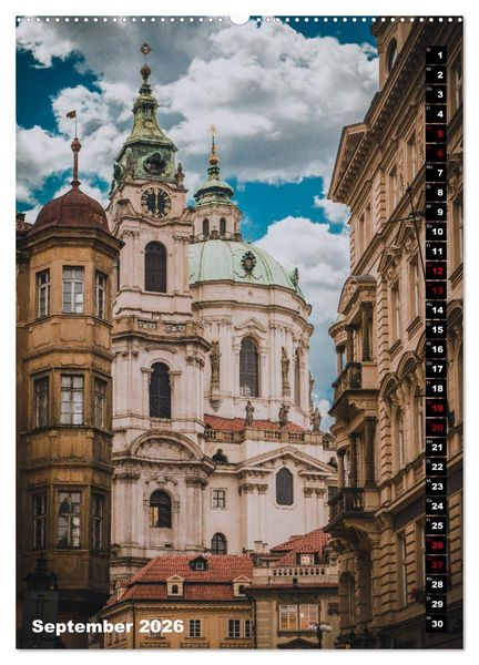 Produktbild: Prag - Die Altstadt (hochwertiger Premium Wandkalender 2026 DIN A2 hoch), Kunstdruck in Hochglanz