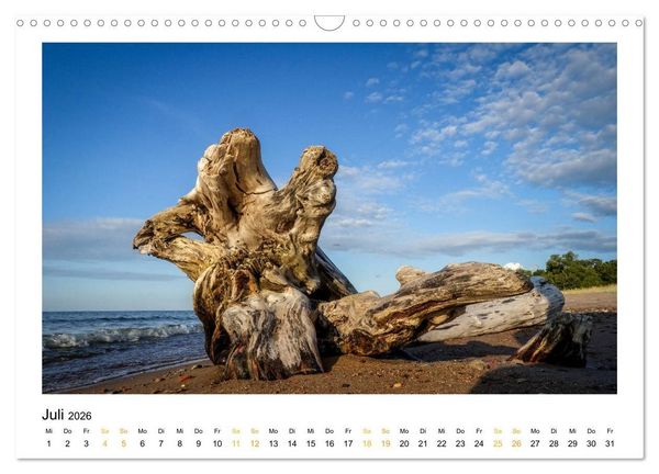 Produktbild: Fernweh Ostsee (Wandkalender 2026 DIN A3 quer), CALVENDO Monatskalender