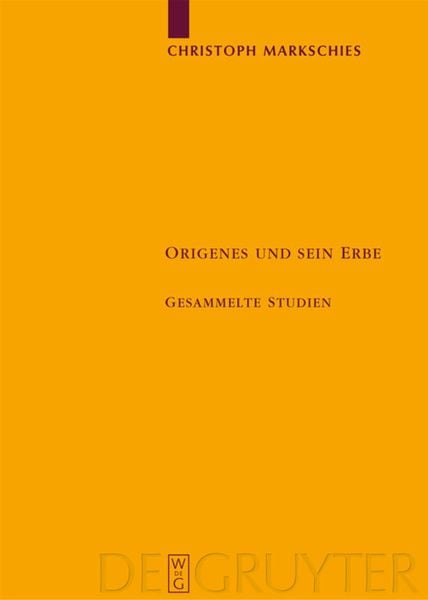 Produktbild: Origenes und sein Erbe