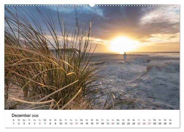 Produktbild: Lichtstimmungen in Sankt Peter-Ording (hochwertiger Premium Wandkalender 2026 DIN A2 quer), Kunstdruck in Hochglanz