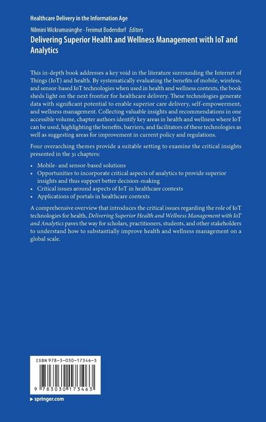 Produktbild: Delivering Superior Health and Wellness Management with IoT and Analytics