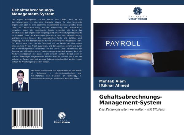 Produktbild: Gehaltsabrechnungs-Management-System