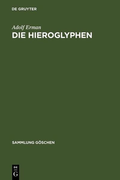 Produktbild: Die Hieroglyphen