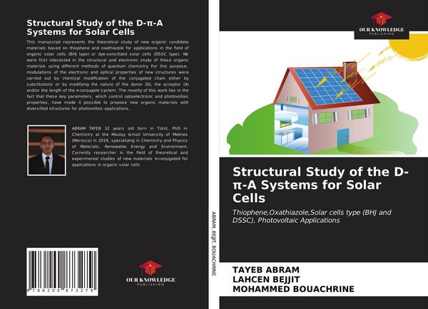Produktbild: Structural Study of the D-&iquest;-A Systems for Solar Cells
