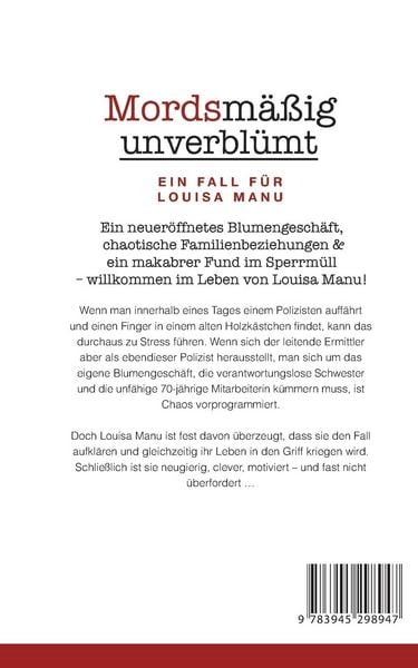 Produktbild: Mordsm&auml;&szlig;ig unverbl&uuml;mt